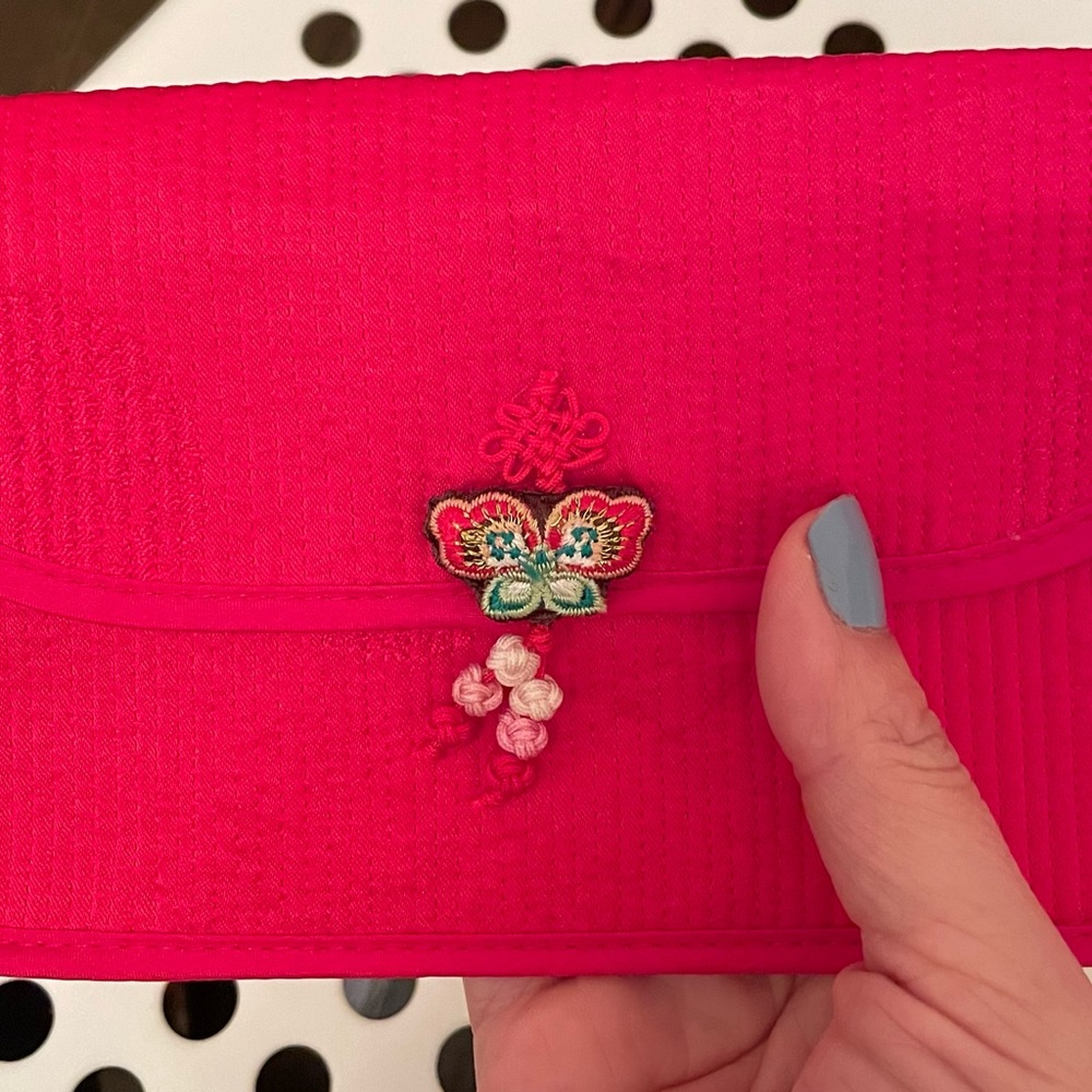 Chinese style zipper pouch - NEW!!